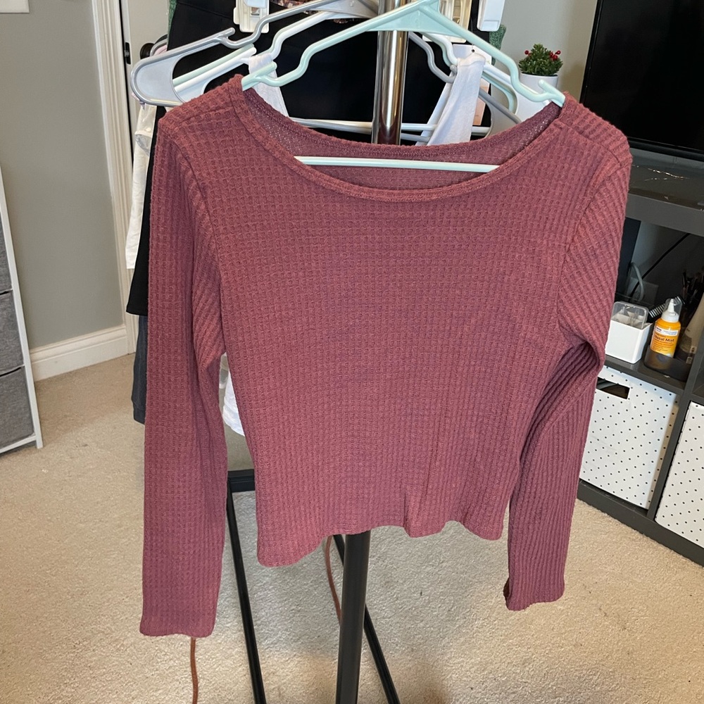 Dry Goods Cropped Light Sweater